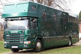 Whittaker Scania 18 tonne 5 stall horsebox